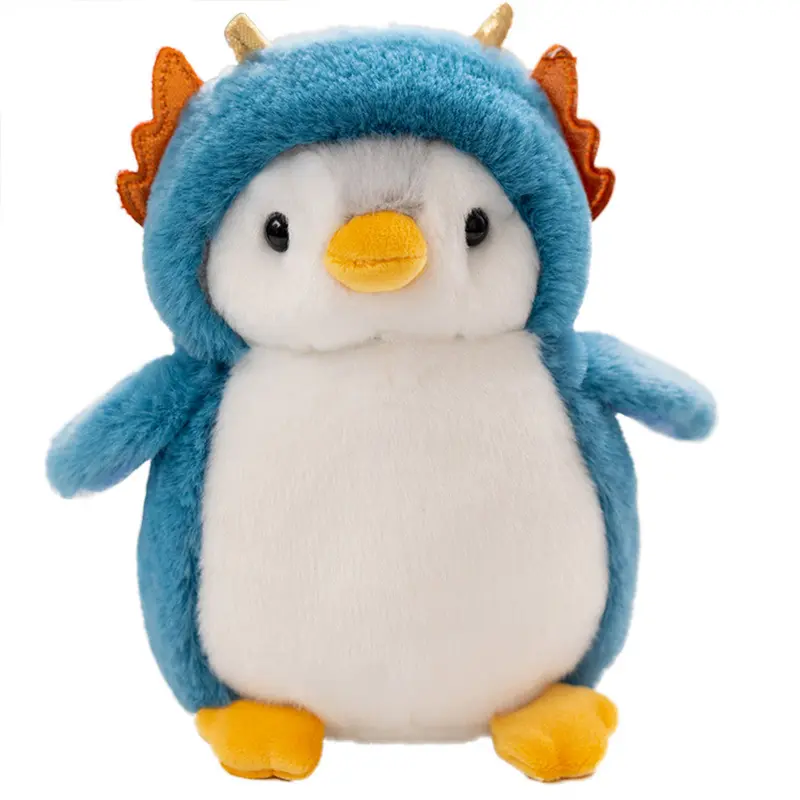 Sevimli penguen bebek peluş oyuncak bebek bebek çocuk hediye oyuncak