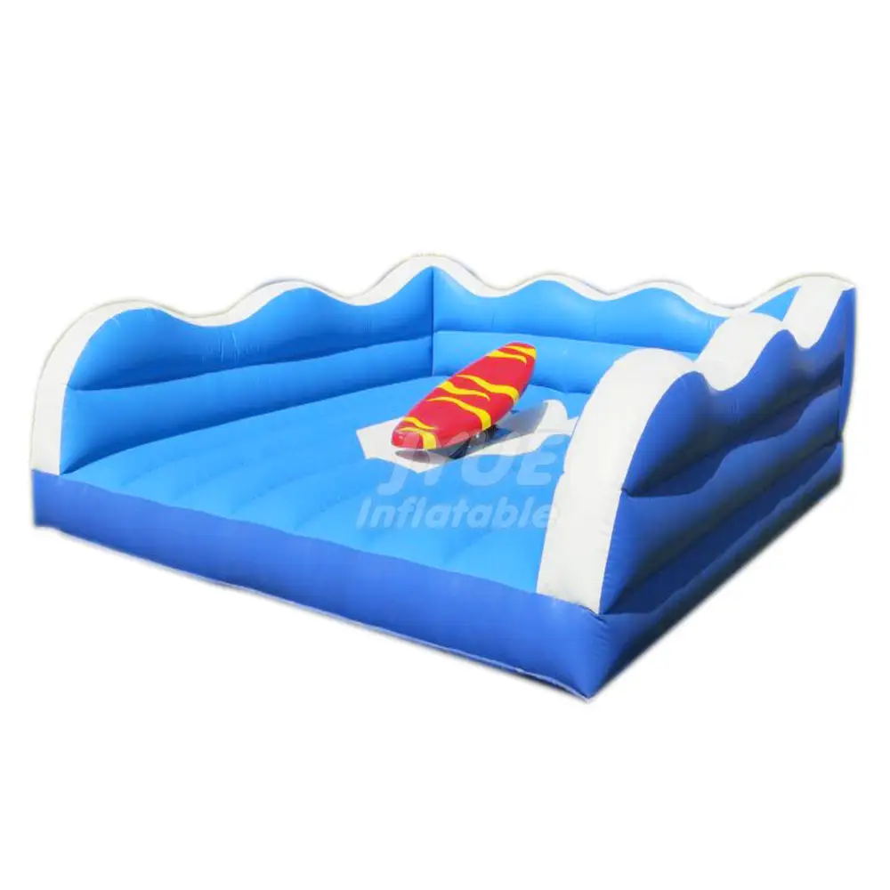 Factory Price Wholesale Double Inflatable mechanical surfboard Surf Simulator rides game for sale