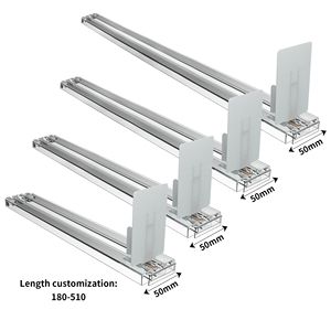 Fabrication de diviseur d'étagère réglable Système de poussée Recharge automatique Poussoir Poussoir - Product Image 5