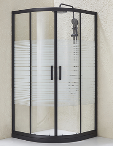 Salle <span class=keywords><strong>de</strong></span> bain d'accueil séparation sèche et humide <span class=keywords><strong>bord</strong></span> étroit cadre en alliage d'aluminium salle <span class=keywords><strong>de</strong></span> <span class=keywords><strong>douche</strong></span> en verre - Product Image 3