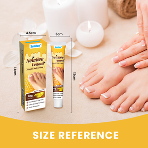 Crème pour l'élimination des champignons, traitement fongique de l'onychomycose, paronychie, anti-infection, soin des pieds et des orteils, pommade antifongique, vitamine E 20G - Product Image 3