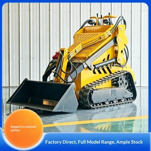 รถตักดินแบบปรับแต่งได้พร้อมถังกวาดหิมะรถปราบดินและถังบด - Product Image 2