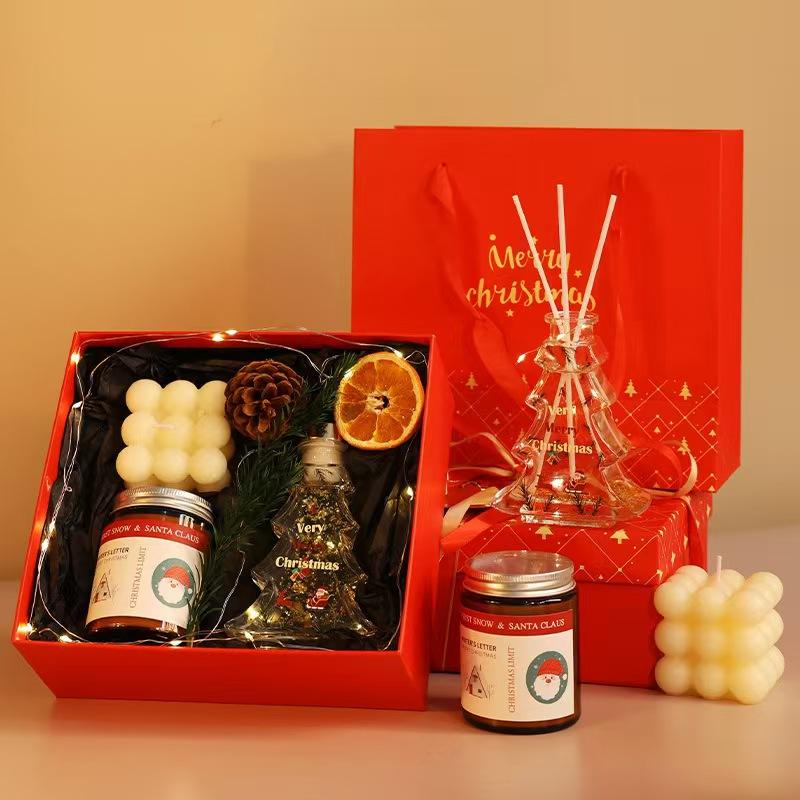 Simple Christmas Gift Box-Red Label English Pear F