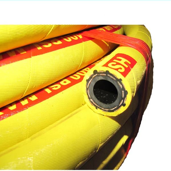 50 Ft. 1/2 In. Rubber Air / Water Hose With 1/2 In. NPT Fittings - Foto 5