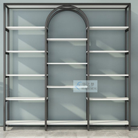 Étagère de présentation moderne pour chaussures et sacs de boutique, présentoir pour chaussures et sacs à main, stand de magasin, armoire pour magasin