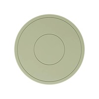 Sous-verres en silicone double face épaissis pour accessoires de cuisine, tapis de table, isolation thermique, coussinets de salle à manger pour la maison
