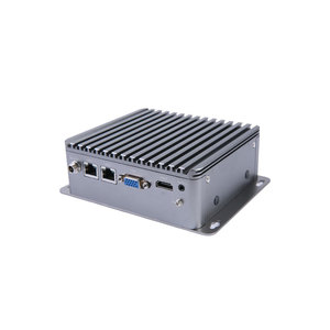 Fanless <span class=keywords><strong>PC</strong></span> Industri Intel Celeron J1900 Quad Core DDR3L 4GB <span class=keywords><strong>RAM</strong></span> 9 hingga 24V tegangan lebar 4 COM port tampilan ganda VGA HDMI - Product Image 3
