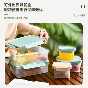 Portable Food Storage <b>Box</b> Rectangle With Ice <b>Pack</b> For Outdoor Picnic Baby <b>Lunch</b> Container - Product Image 5