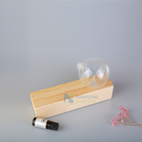 Aromathérapie en bois électrique ultrasonique, huiles essentielles, parfum, diffuseur d'arôme, nébuliseur, Machine de nébuliseur, vente en gros,