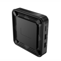 Decodificador de TV Inteligente de Alta Calidad X10 Android 10 Quad Core 4K WiFi de Doble Banda 5G para Televisión