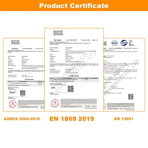 1m x 1m Couverture anti-feu d'urgence en fibre de verre ignifuge pour la cuisine - Product Image 2