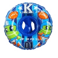 Wholesale Cartoon Printing Inflatable Swim Ring With Baby Seat