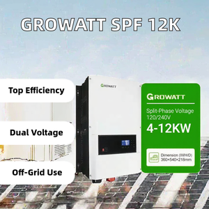 Growatt Off Grid SPF 6KT Sistema de energía <span class=keywords><strong>solar</strong></span> monofásico de 6kw Inversor <span class=keywords><strong>solar</strong></span> de un solo paso - Product Image 2