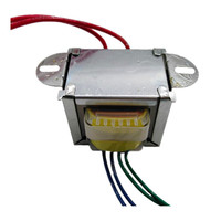 Transformador de Potencia de CA Monofásico Clase B, Reductor de 220v CA 50hz a 10V 26V CA, EI48