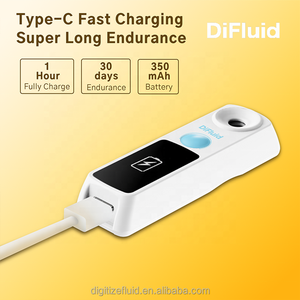 Réfractomètre numérique DiFluid pour miel, réfractomètre automatique haute précision, portable, pour l'analyse du miel, du sirop et des boissons - Product Image 5