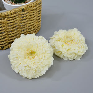 نبات القطيفة الاصطناعي برؤوس نمط جديد بسعر المصنع نباتات حرير صناعي ديكور حفلات زفاف للمكتب - Product Image 2