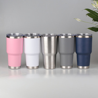 Logo personnalisé vente en gros gobelet de 30 oz tasse de voyage tasses à café isolées à double paroi en acier inoxydable gobelets de 30 oz