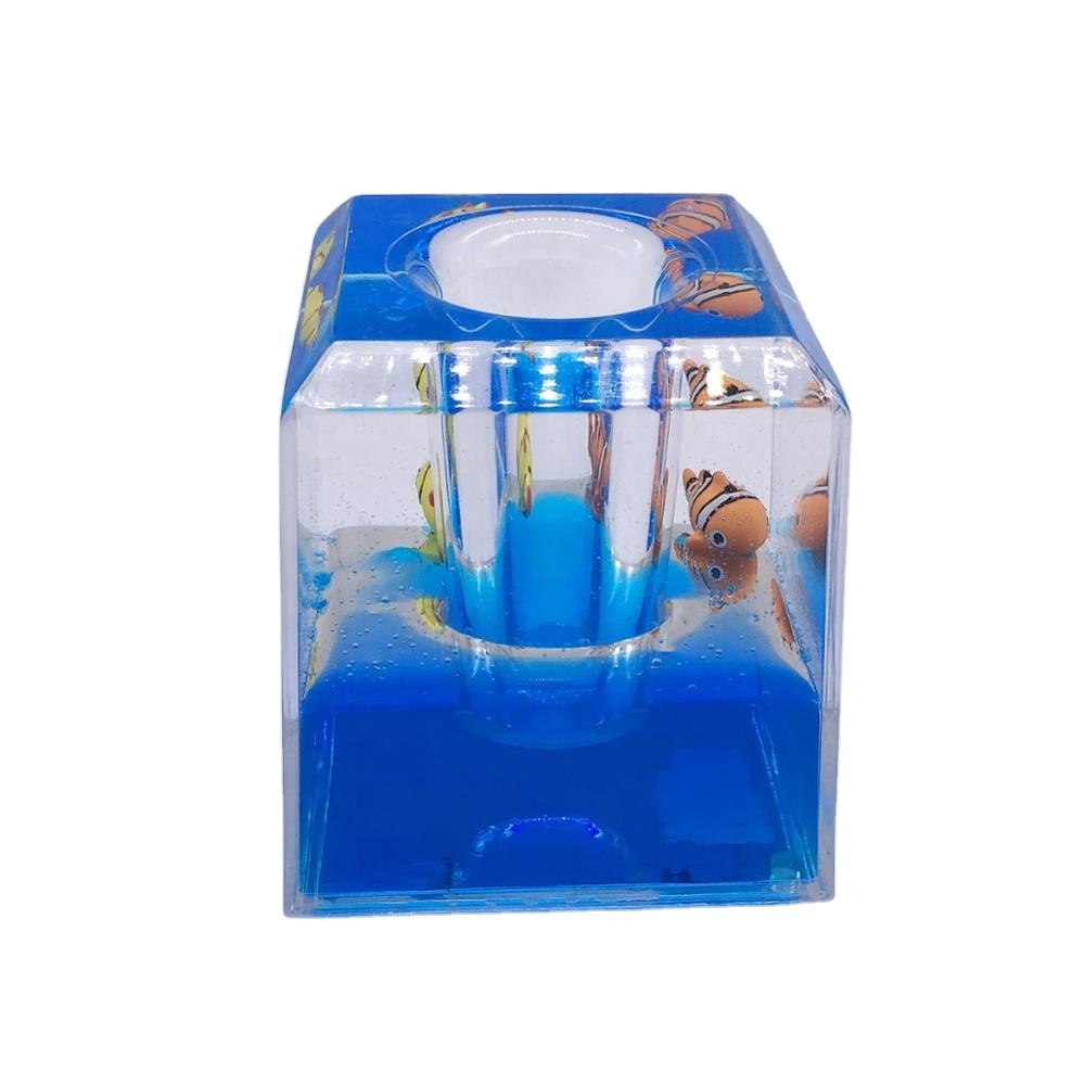 Индивидуальный Популярный рекламный подарок на праздник, 3D Водный жидкий держатель для ручек