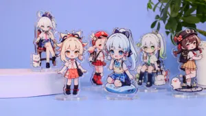 Good Quality Transparent Promotion Personalized Photo Printed Anime Custom Acrylic Stand