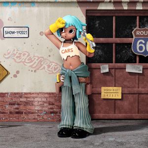 POP MART Peach Riot Rush Hour <span class=keywords><strong>Series</strong></span> Figurines Boîte Mystère Figurines de Collection Jouets Cadeaux d'Anniversaire et de Fêtes - Product Image 5