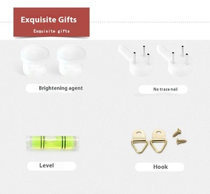 Generasi lukisan minyak Digital DIY Modern baru tanpa bingkai dilukis tangan hewan hutan beristirahat rusa dengan lintas batas - Product Image 5