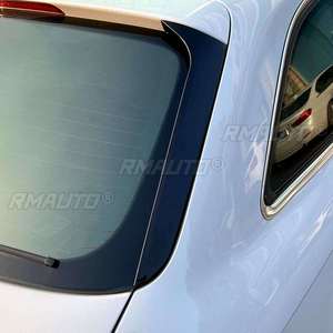 Alerón lateral negro brillante para ventana trasera, para Audi A4 B8 Allroad Avant 2009 2010 2011 2012- 2016, accesorios de estilo para coche - Product Image 6