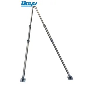 TYLBGR120A Rijgen Apparatuur Aluminium Extension Pole Een-Vorm Buisvormige Gin Pole