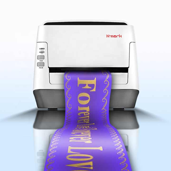N-mark Satin Ribbon Taffeta Printing Machine for Flower Shop