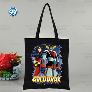 กระเป๋าผ้าแคนวาสลายการ์ตูน Goldorak Ufo Robo Mazinger <span class=keywords><strong>Grendizer</strong></span> สีดำ สำหรับเด็ก สะพายไหล่ ช้อปปิ้ง เป็นมิตรกับสิ่งแวดล้อม - Product Image 3