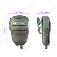 [SM2] talkie-walkie Épaule micro espion pour Yaesu Vertex Kenwood Anytone Kirisun émetteur-récepteur