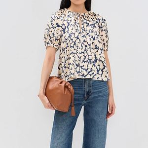 Sac à bandoulière en cuir personnalisé pour femme, avec pompon et bouton, imperméable, petit sac à main portable, idéal printemps, été, hiver - Product Image 6