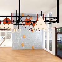 Parcours d'obstacles directement de l'usine pour enfants - Aire de jeux intérieure sûre, robuste et adaptée aux enfants - Aventureuse pour la maison, la maternelle et l'école