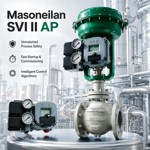 มีสินค้าในสต็อก Masoneilan SVI II AP Digital Valve Positioner SVI2-21123111 HART Smart Positioner สำหรับวาล์วควบคุมลม - Product Image 1