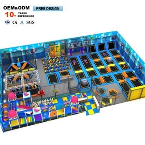 Professional Trampoline Elastic Bed Amusement Park Indoor Playground Trampoline Park for Children & Adults Unisex 1 <b>Set</b> 1 Years - Product Image 3