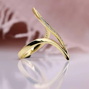 Anello dal Design Lineare, Stile Moderno e Creativo per Donne - Product Image 3