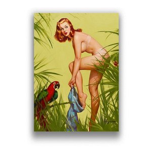 Pinturas de Arte de pared modernas, pintura de chica Sexy por números, imágenes por números para adultos, DIY decoración del hogar, dibujo sobre lienzo, regalo de arte - Product Image 5