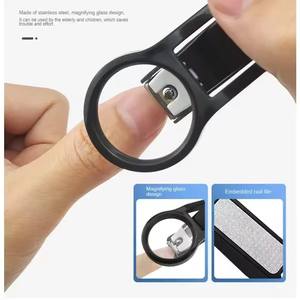 Practical Anti-Splash Stainless Steel Nail Magnifying Glass 1pc Beauty Tool for Elderly-Wholesale Household Sundries - Product Image 5