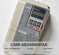 Variateur de fréquence triphasé Yaskawa CIMR-AB2A0004FAA 0,4 kW 220 V à contrôle vectoriel IP20, inverseur VFD avec indice de protection HD 150 % pour moteur en surcharge, certifié CE