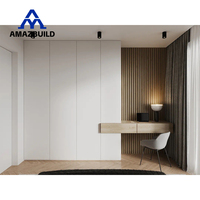 AMAZBUILD Armoire de maison moderne personnalisée Nouveau design Dressing pour chambre Dressing Style contemporain