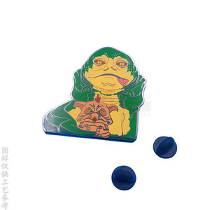 Badge en métal Ant-Man & The Wasp, broche avec logo personnalisé, boucle papillon sans nickel, forme irrégulière, cadeau - Product Image 5