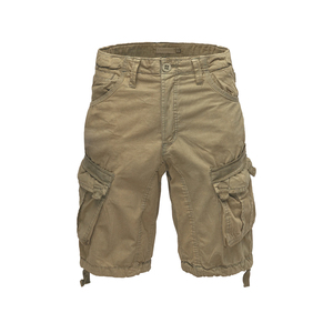 Pantalones Cortos Cargo para Hombre, Forrados con Malla Transpirable, Poliéster/Algodón, Paneles Traseros Ventilados, Secado Rápido, Antiarrugas, Ecológicos, Largo hasta la Rodilla - Product Image 1
