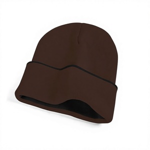 Gorro de Punto Acrílico Unisex, 56-58 cm, Color Sólido, Estilo Casual para Adultos, para Uso en Exteriores - Product Image 2