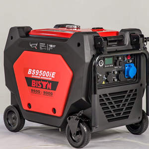 Générateur silencieux à essence <span class=keywords><strong>BISON</strong></span> CHINA 4 temps 220V 194F monophasé 18Hp 9Kva 9000W 50Hz avec démarrage par lanceur, portable, usage commercial - Product Image 5