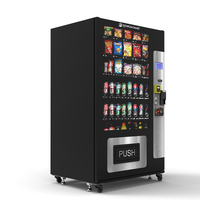 Distributeur automatique de snacks commercial pour l'Europe, machine distributrice de boissons compacte pour articles de vente au détail avec certification CE RoHS