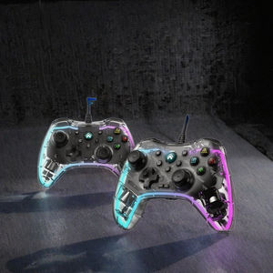 Control de Juego con Cable S03 para <span class=keywords><strong>PS3</strong></span>, Android TV, Nintendo Switch y PC, Motor de Vibración Dual, Luz RGB, Función de Dirección con Nano Giroscopio - Product Image 3