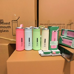 Bottiglia Termica da Viaggio in Vetro a Doppio Strato da 400ml, Tazza da Caffè Trasparente Resistente, Antiurto e Antisgocciolamento con Tappo a Vite - Product Image 5