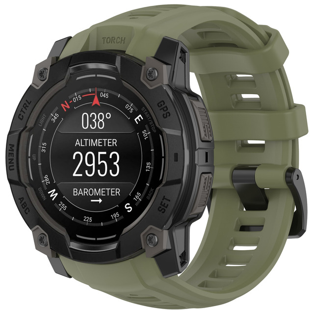 Suitable for Garmin Instinct3 Silicone Strap Same As Garmin Instinct3 Watch Strap