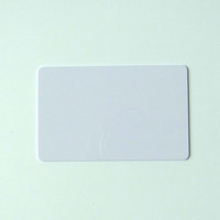 Kartu ID NFC PVC Finishing Matt dengan Chip RFID N-TAG215 ISO 14443A 13.56MHz Memori 504byte untuk Kontrol Akses Bisnis Hotel Grosir