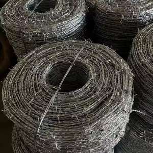 <span class=keywords><strong>Alambre</strong></span> <span class=keywords><strong>de</strong></span> púas galvanizado en caliente <span class=keywords><strong>de</strong></span> alta calidad <span class=keywords><strong>de</strong></span> 1,6mm 500m 25kgs/rollo <span class=keywords><strong>de</strong></span> <span class=keywords><strong>alambre</strong></span> Farpado <span class=keywords><strong>de</strong></span> seguridad <span class=keywords><strong>para</strong></span> Sudán <span class=keywords><strong>para</strong></span> protección <span class=keywords><strong>de</strong></span> seguridad - Product Image 4