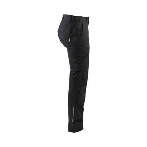 BLAKLADER - 710613449900C32 <b>Women</b>’s Industry <b>trousers</b> <b>stretch</b> Black - EAN 7330509865231 WORK <b>TROUSERS</b> CARGO WORK <b>TROUSERS</b> - Product Image 3